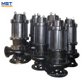 no clogging 250mm discharge  large flow  cast iron submersible waste water pump